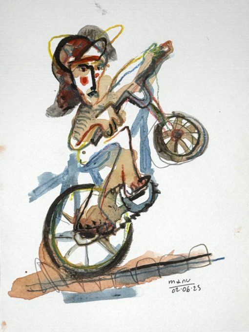 Cycliste #8