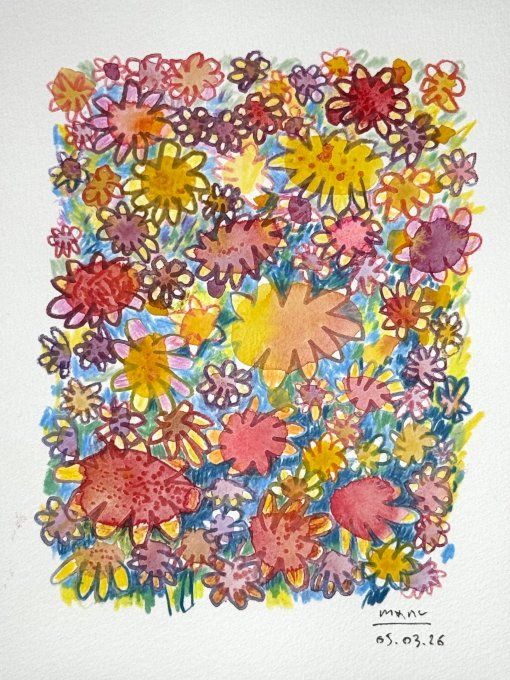 C #49 - 400% - Flower fields