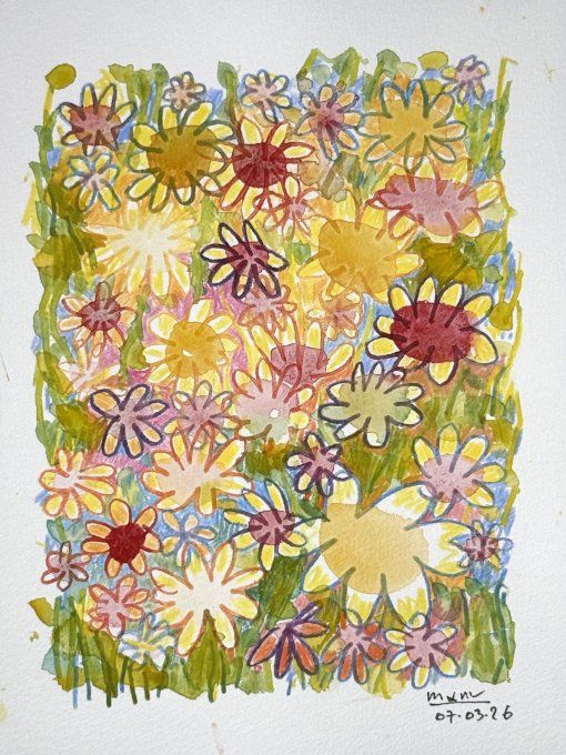 J #11 - 400% - Flower fields  