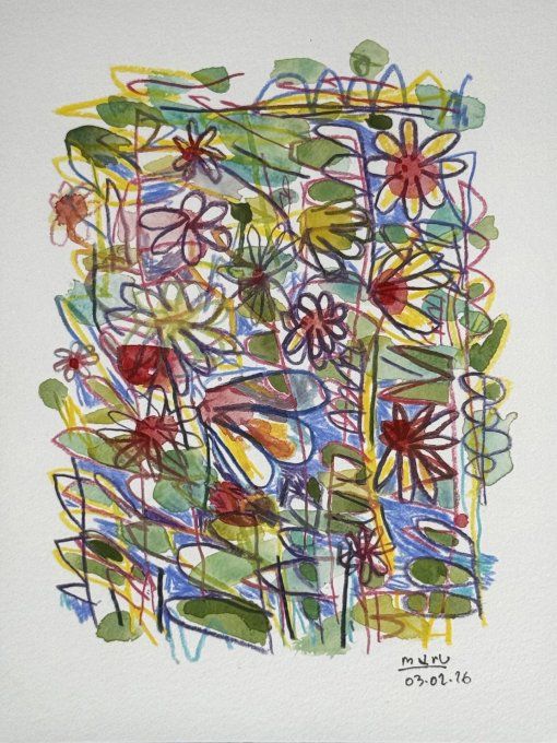 J #22 - 400% - Flower fields