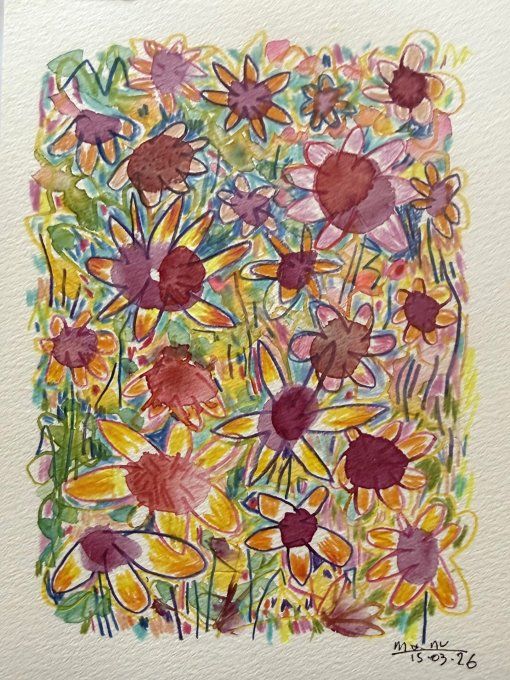 J #30 - 400% - Flower fields