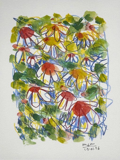 M #14 - 400% - Flower fields 