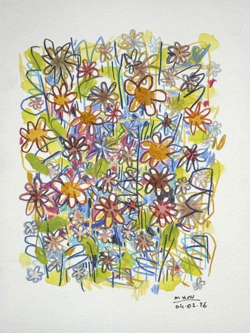 M #19- 400% - Flower fields