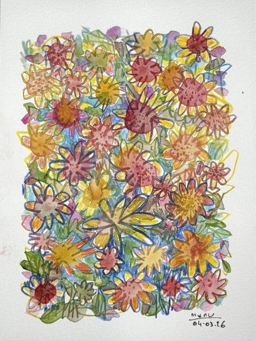 M #24- 400% - Flower fields
