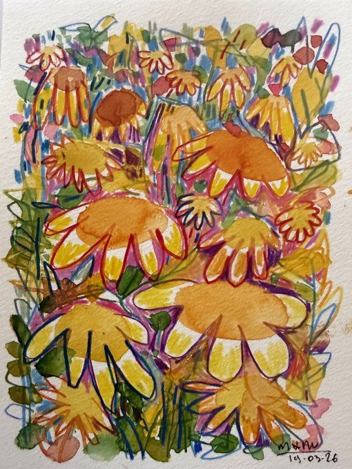 M #32 - 400% - Flower fields