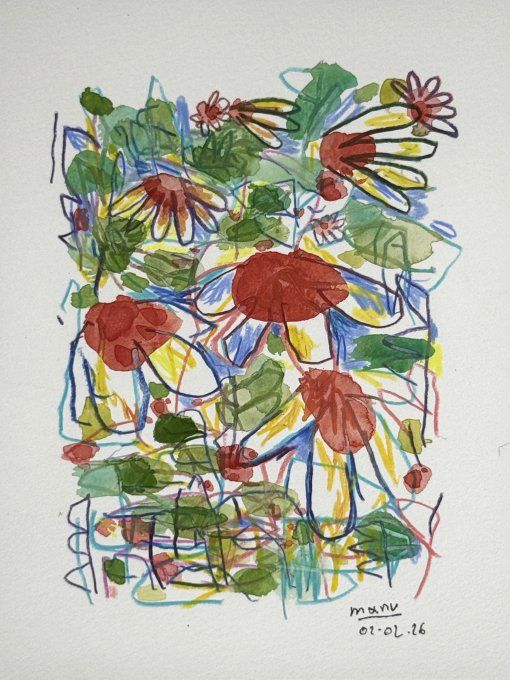 M #33 - 400% - Flower fields