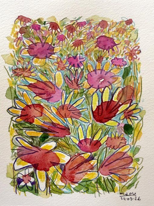 M #37 - 400% - Flower fields