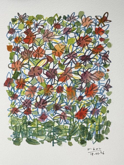 M #46 - 400% - Flower fields