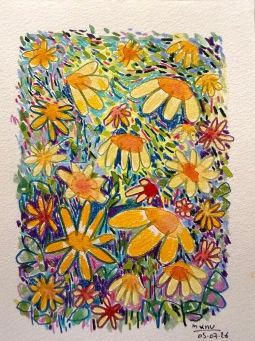 N #13 - 400% - Flower fields