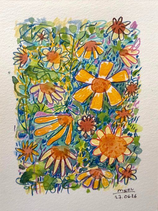 N #17 - 400% - Flower fields