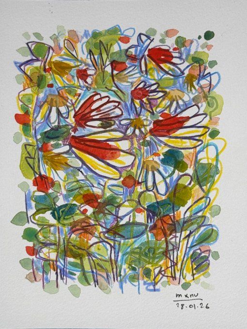 N #31 - 400% - Flower fields