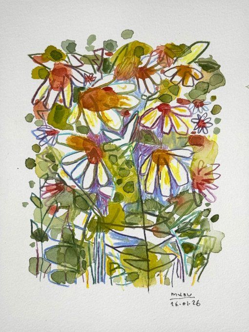 N #34 - 400% - Flower fields