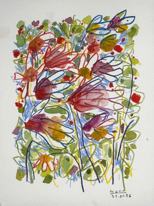 N #37 - 400% - Flower fields