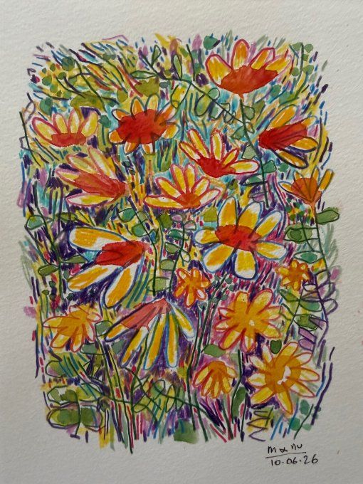 N #7 - 400% - Flower fields 