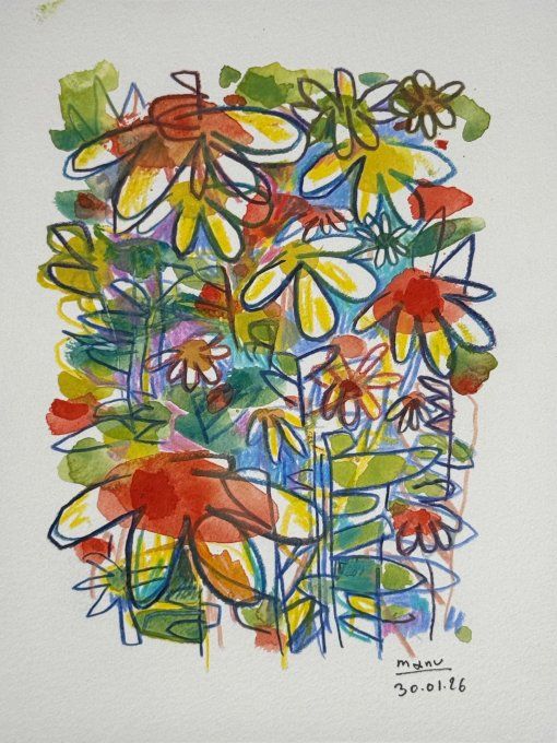 N #8 - 400% - Flower fields 